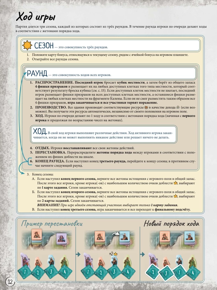 Настольная игра - Земли призраков